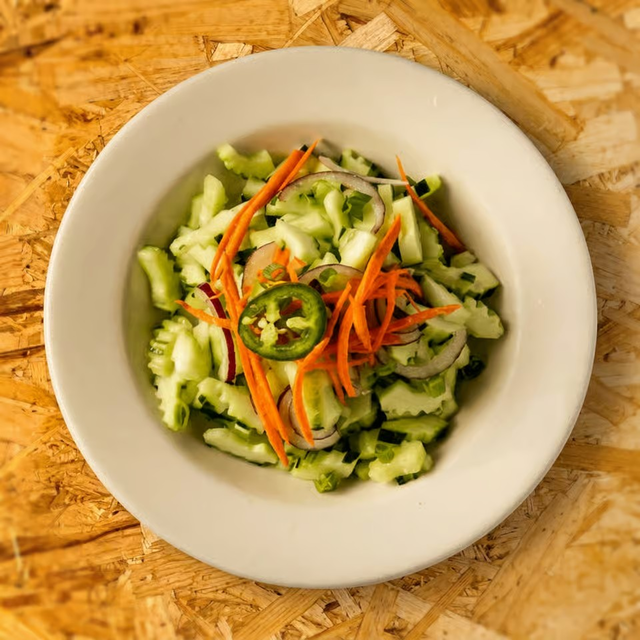GF Cucumber Salad.