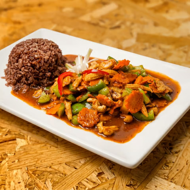 GF Cashew Stir Fried.