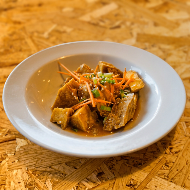 Sesame Tofu.