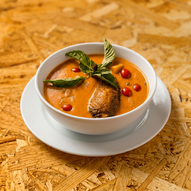 Panang Curry Duck.